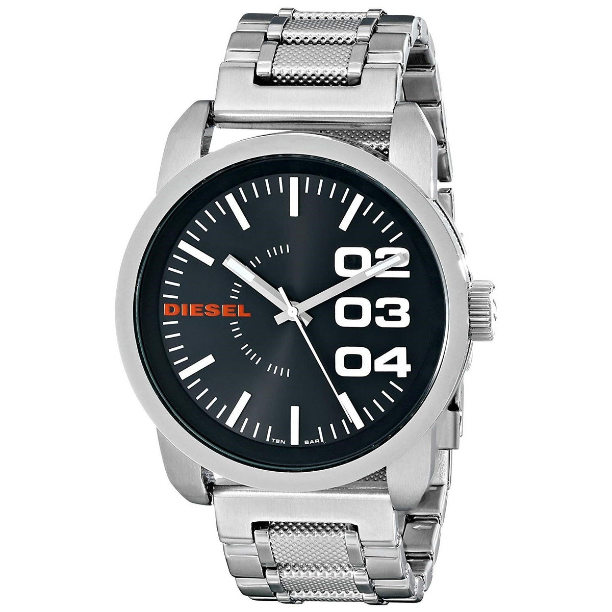 Diesel Men's DZ1370 Not So Basic Stainless Steel Watch