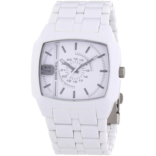 Diesel Men's DZ1548 Trojan White Stainless Steel Watch