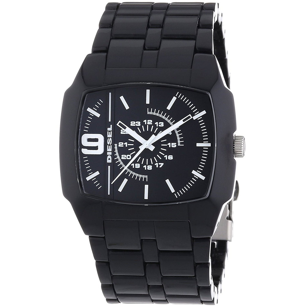 Diesel Men's DZ1549 Acetate Black Stainless Steel Watch