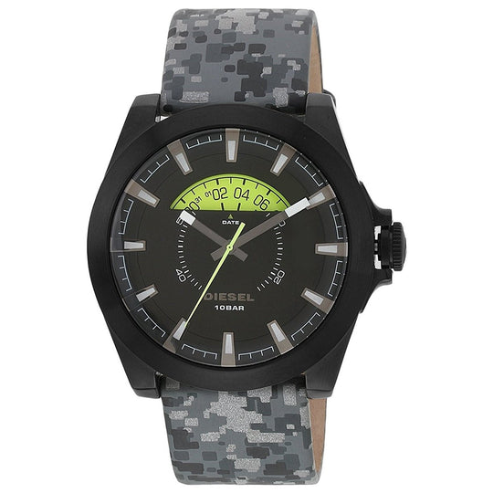 Diesel Men's DZ1658 Arges Grey Leather Watch