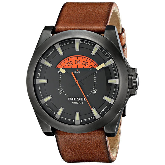 Diesel Men's DZ1660 Arges Brown Leather Watch