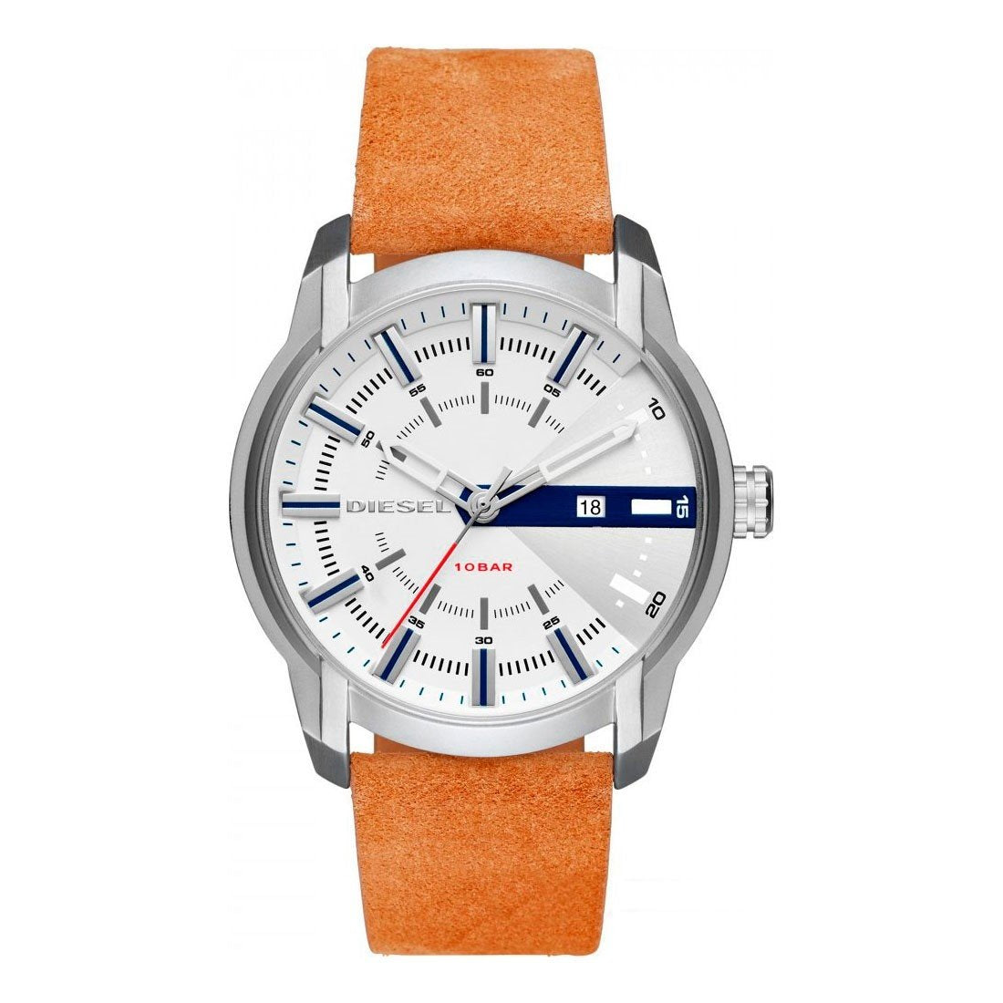 Diesel Men's DZ1783 Armbar Brown Leather Watch