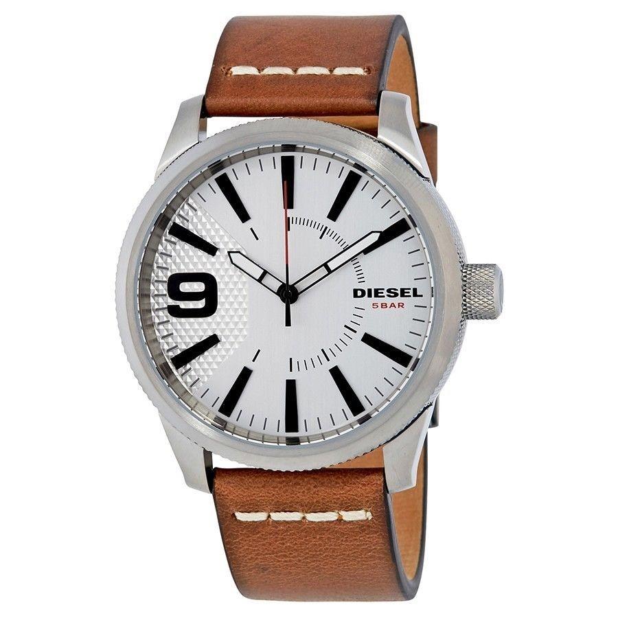 Diesel Men's DZ1803 Rasp Brown Leather Watch
