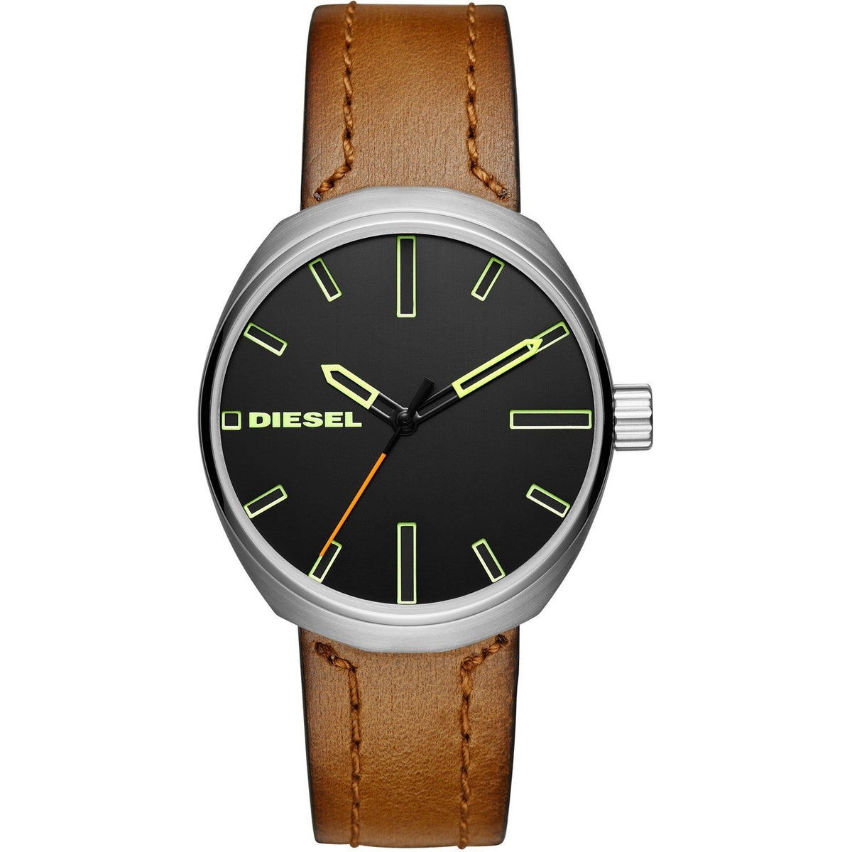 Diesel Men's DZ1831 Klutch Brown Leather Watch