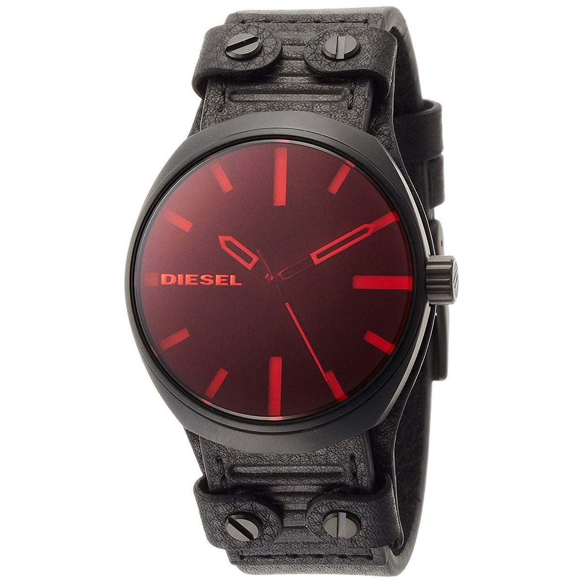 Diesel Men's DZ1833 Klutch Black Leather Watch