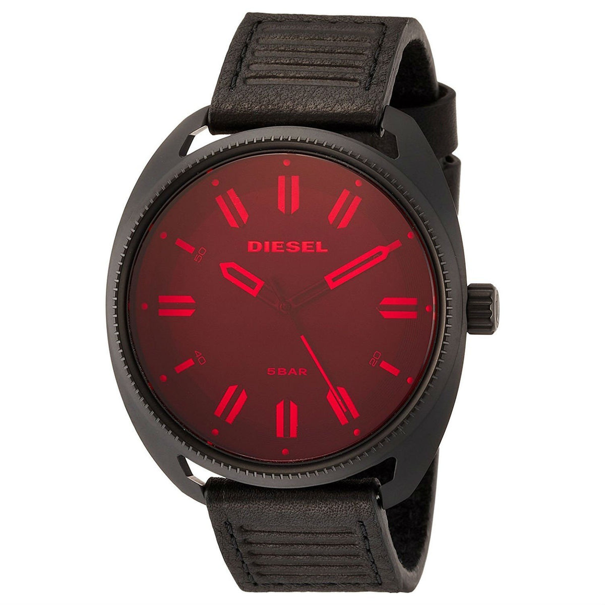 Diesel Men's DZ1837 Fastbak Black Leather Watch