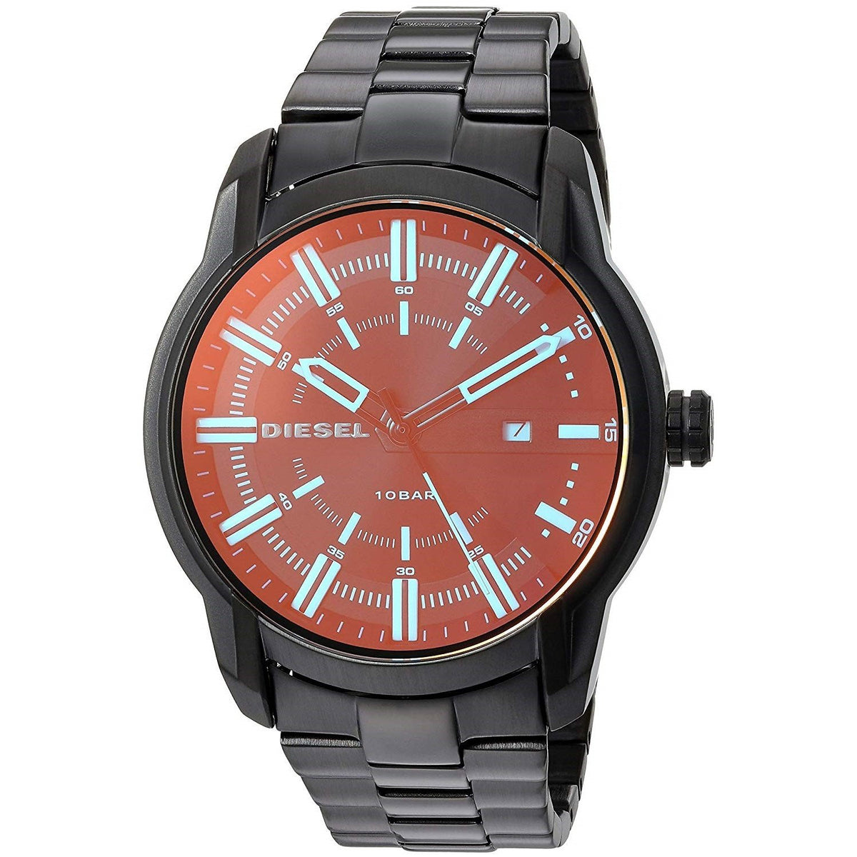 Diesel Men's DZ1870 Armbar Black Stainless Steel Watch