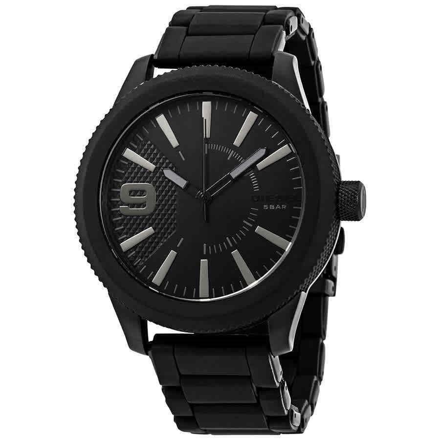 Diesel Men's DZ1873 Rasp Black Stainless Steel Watch