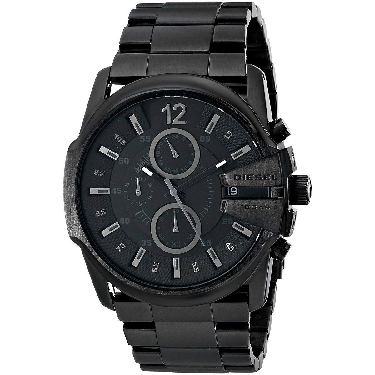 Diesel Men's DZ4180 Black out Chronograph Black Stainless Steel Watch