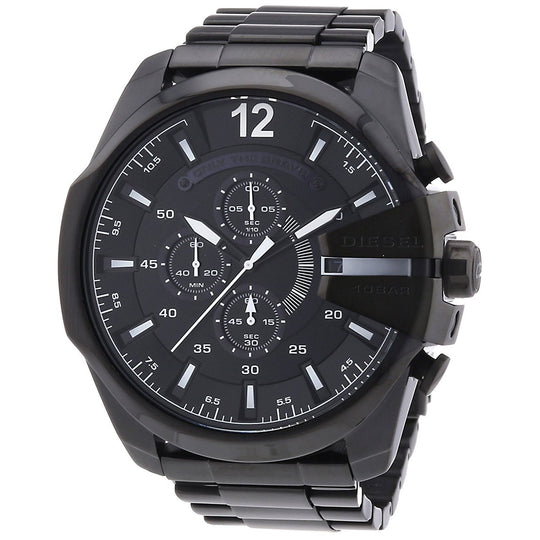 Diesel Men's DZ4283 Mega Chief Chronograph Black Stainless Steel Watch