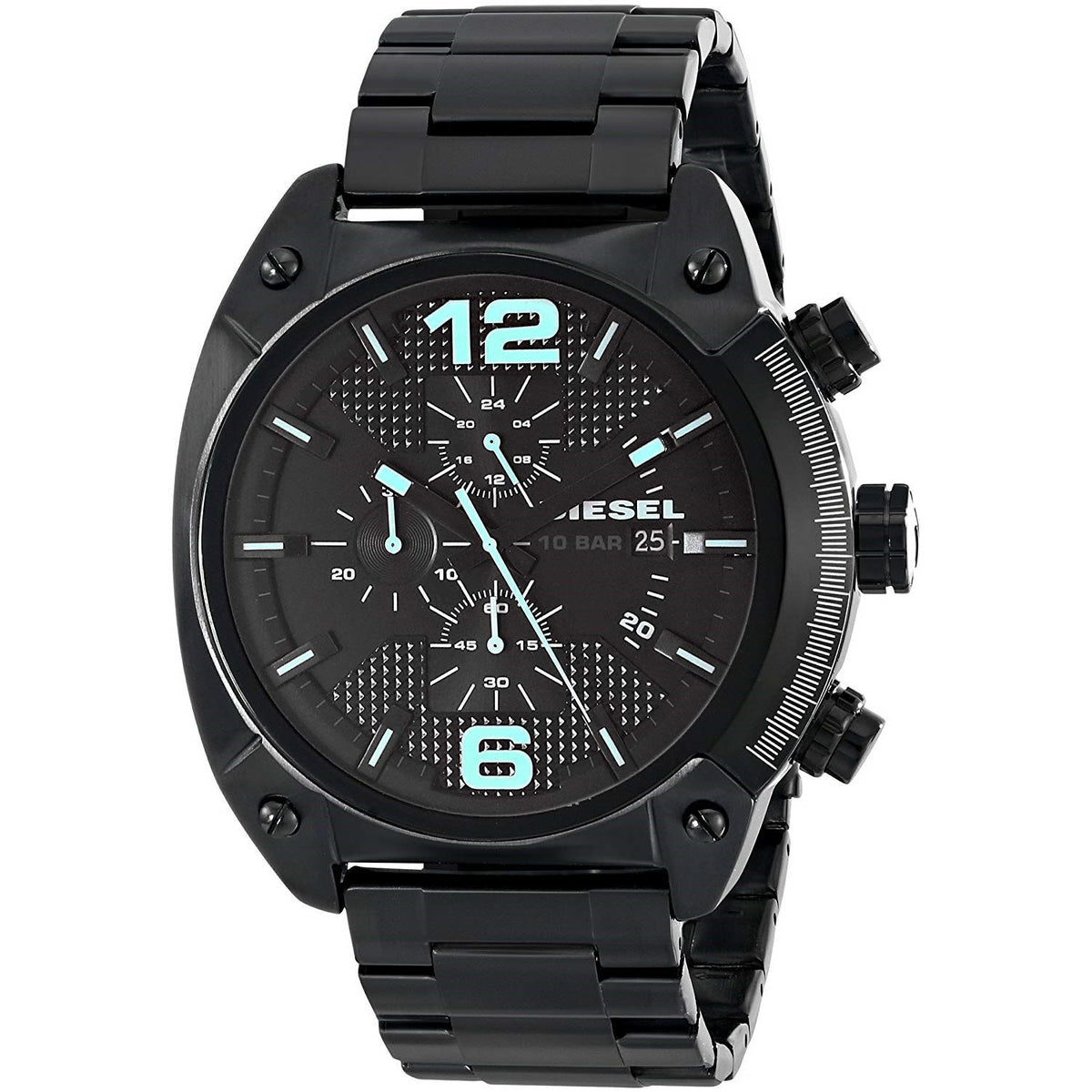 Diesel Men's DZ4316 Overflow Chronograph Black Stainless Steel Watch