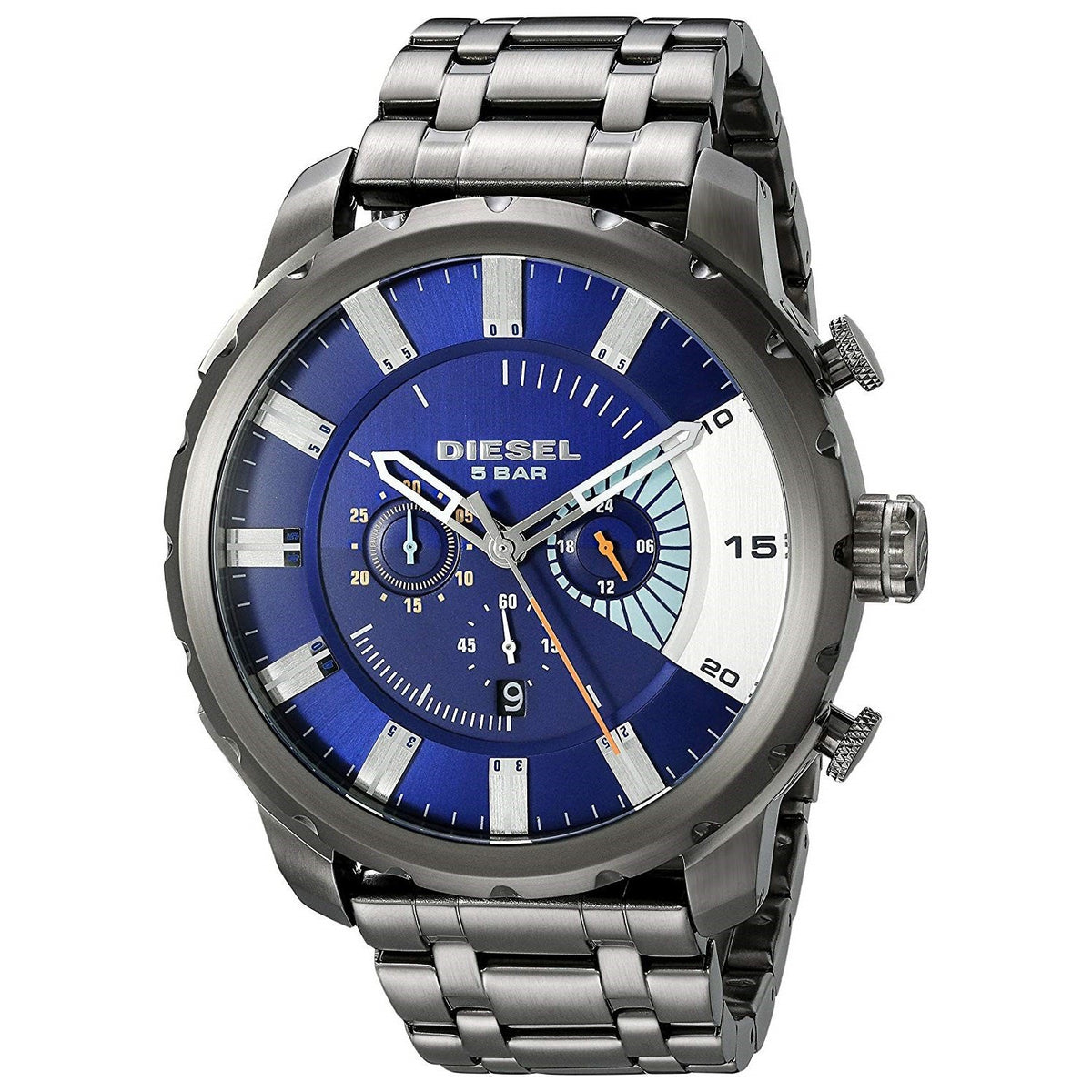 Diesel Men's DZ4358 Stronghold Chronograph Black Stainless Steel Watch