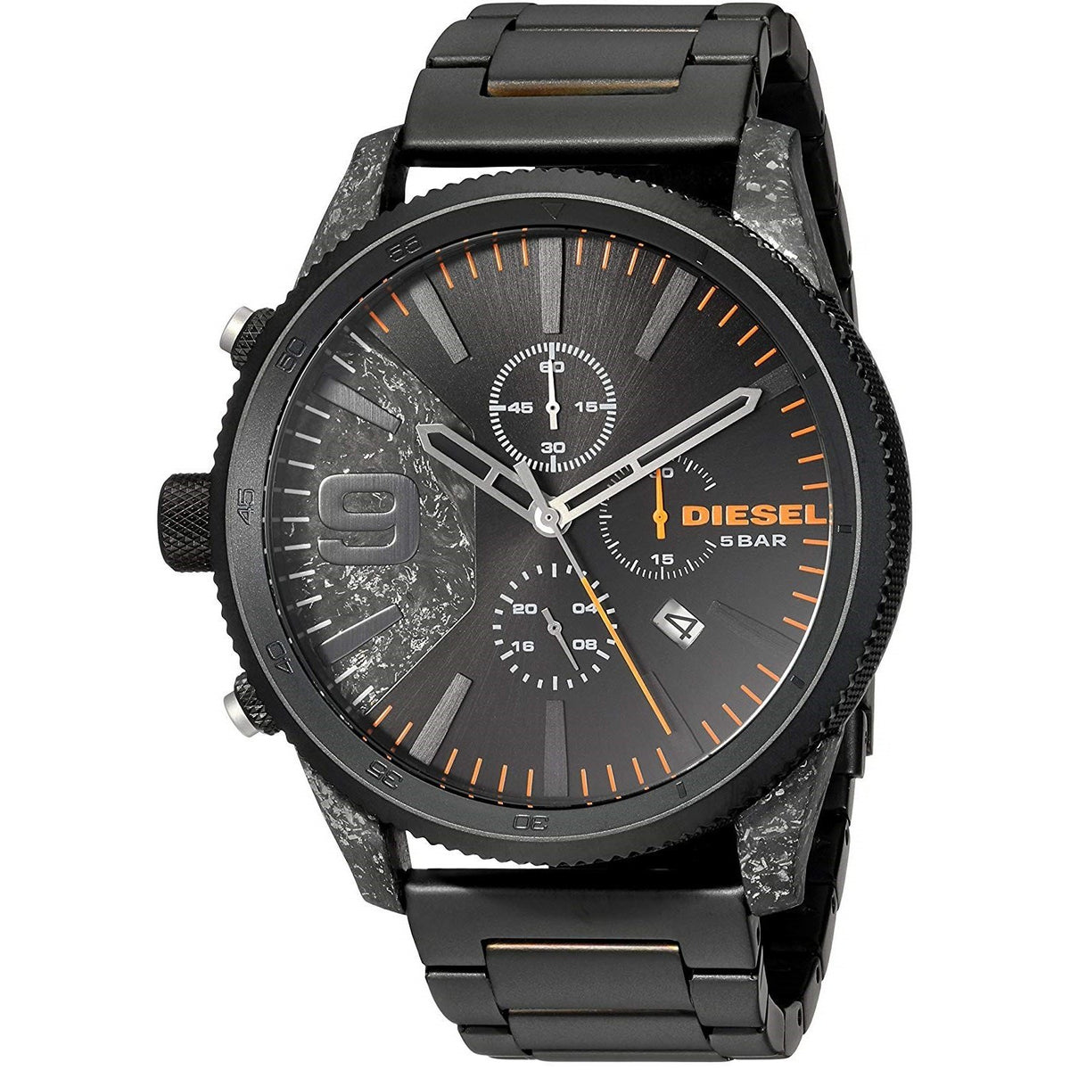 Diesel Men's DZ4469 Rasp Chronograph Black Stainless Steel Watch