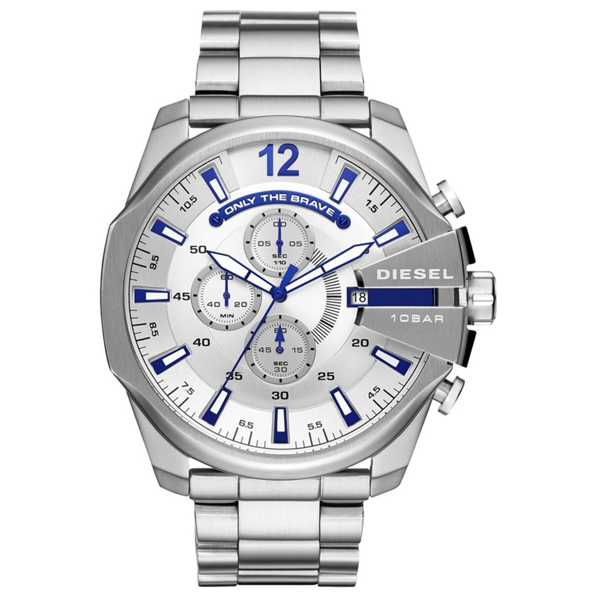 Diesel Men's DZ4477 Mega Chief Chronograph Stainless Steel Watch