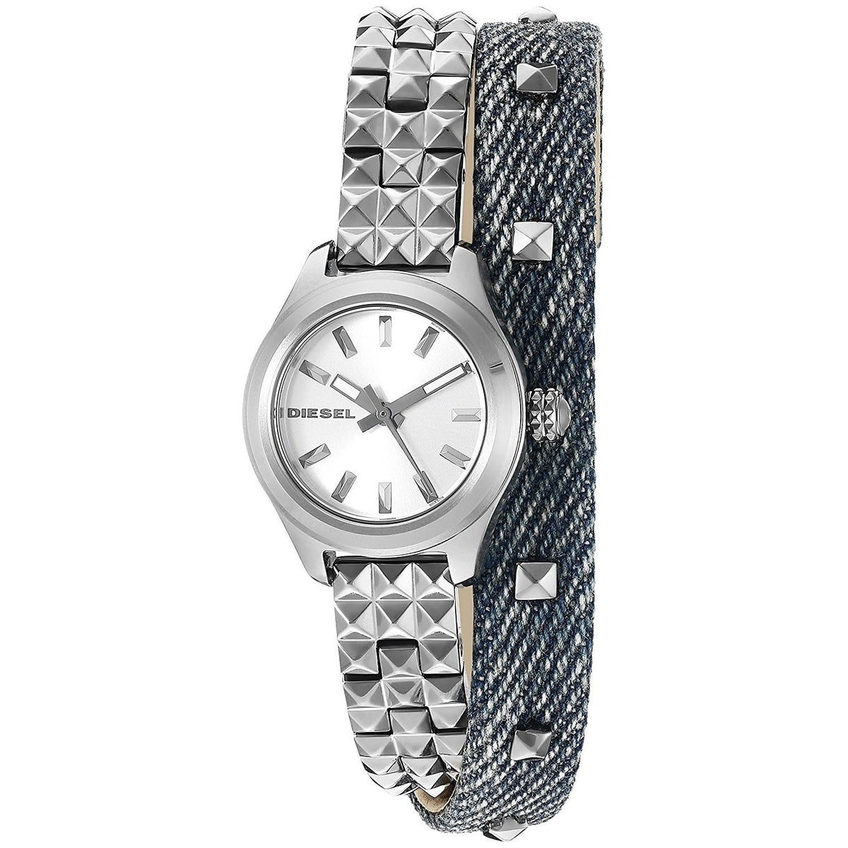 Diesel Women's DZ5446 Kray Kray Stainless steel and Leather Watch