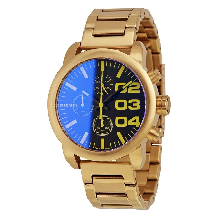 Diesel Women's DZ5467 Flare Chronograph Gold-Tone Stainless Steel Watch