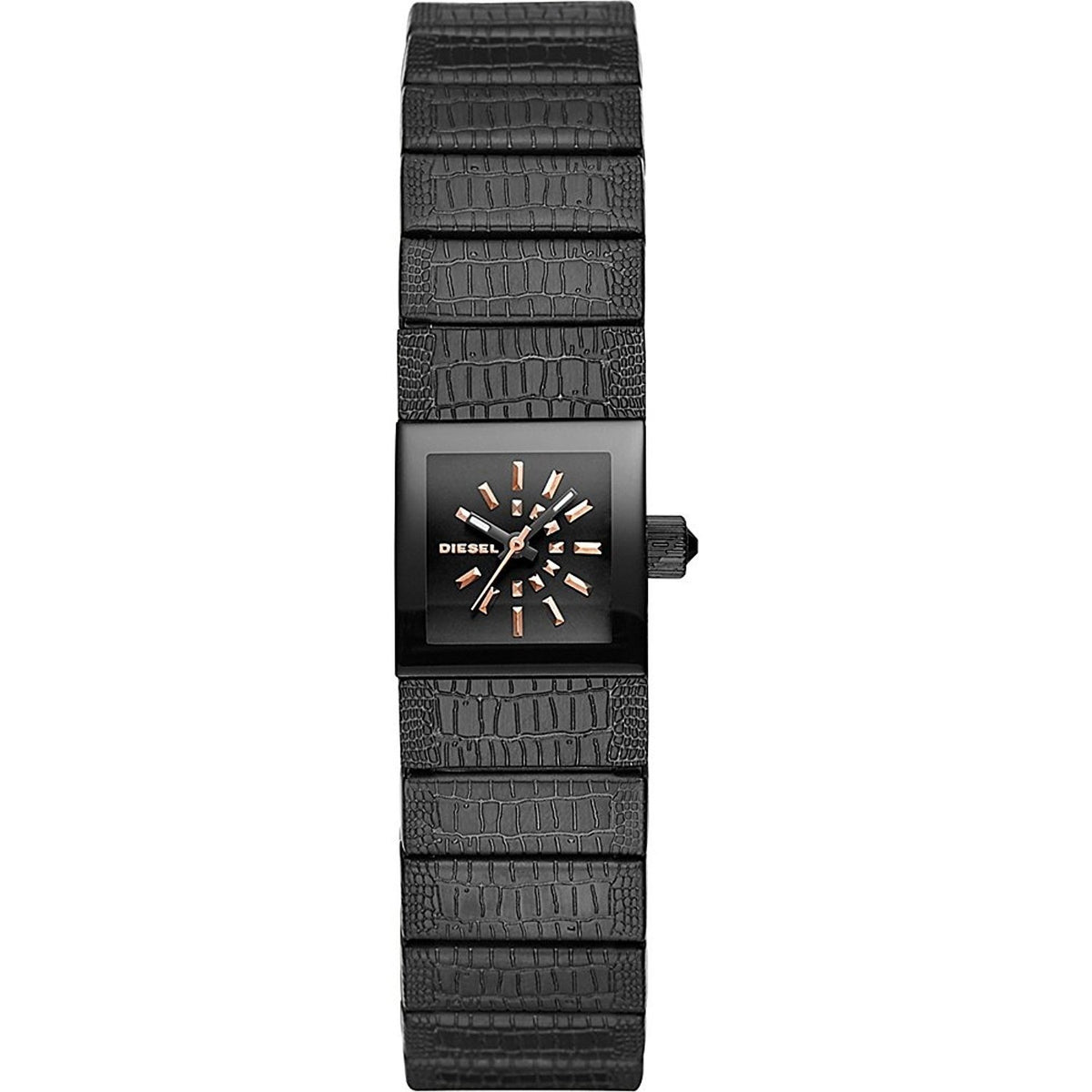 Diesel Women's DZ5483 Ruki Black Leather Watch
