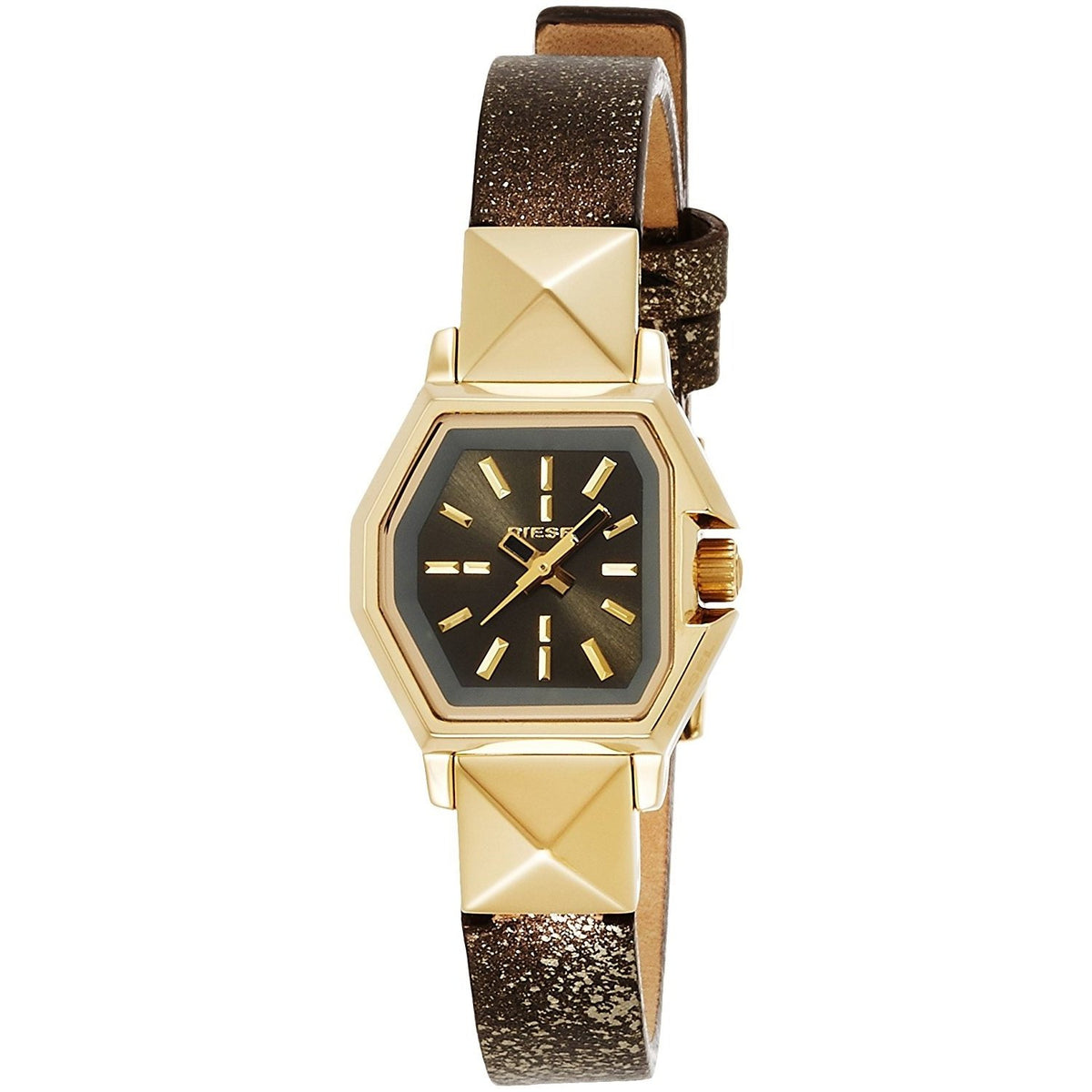Diesel Women's DZ5491 Timeframe Grey Leather Watch