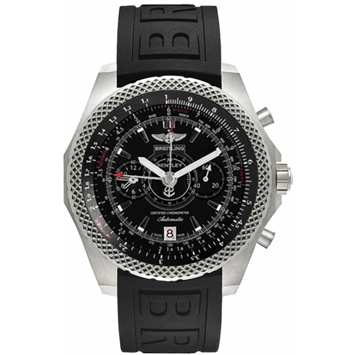 Breitling Men s E2736522 BC63 155S Bentley Supersports Chronograph Bla Bezali