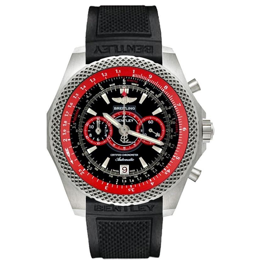 Breitling Men's E2736529-BA62-220S Bentley Supersports Chronograph Black Rubber Watch
