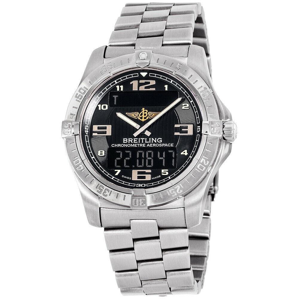 Breitling Men&#39;s E7936210-B962-130E Professional Aerospace Titanium Watch