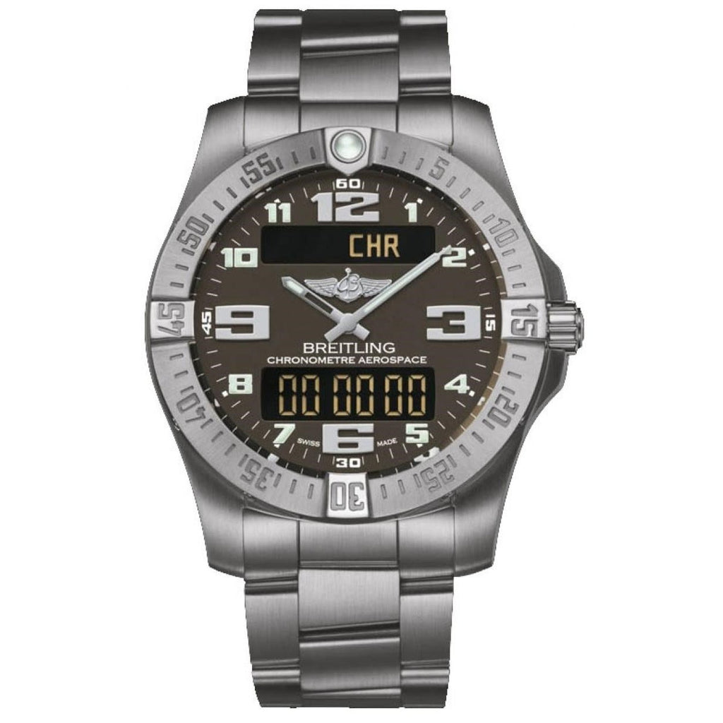Pre-Owned Breitling Professional Men Watch in Grey Colour Dial Pre-Owned Breitling Professional Men Watch in Grey Colour Dial