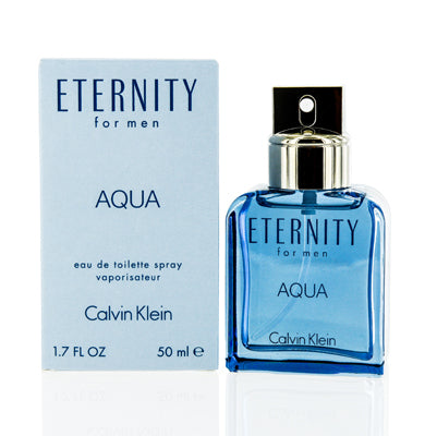 Eternity Aqua Calvin Klein Edt Spray 1.7 Oz For Men 8Q3822IKO
