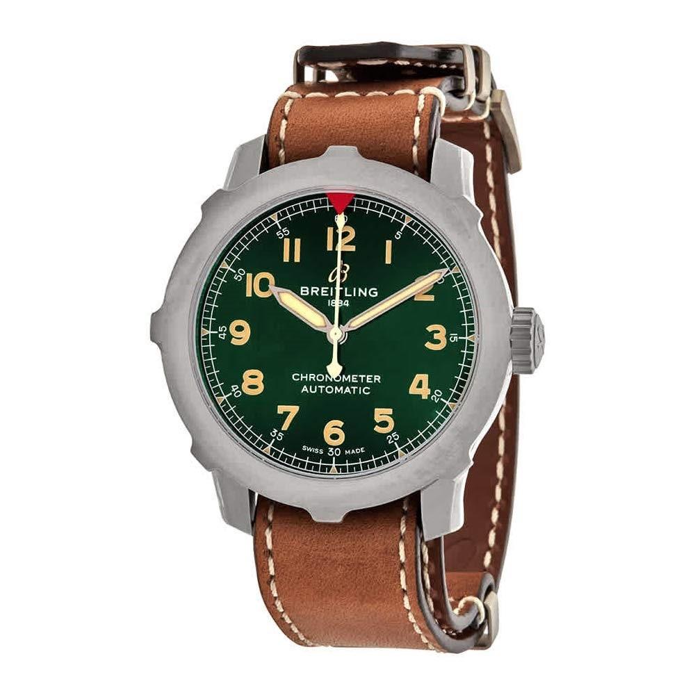 Breitling Men's EB204010-L535-491X Aviator 8 Super 8 Brown Leather Watch