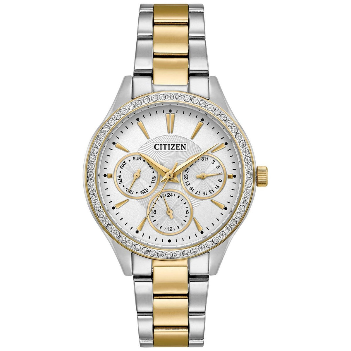 Citizen Women's ED8169-55A Citizen Quartz Two-Tone Stainless Steel Watch