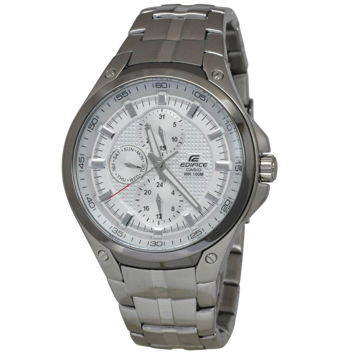 Casio Men's EF326D-7A Edifice Chronograph Stainless Steel Watch