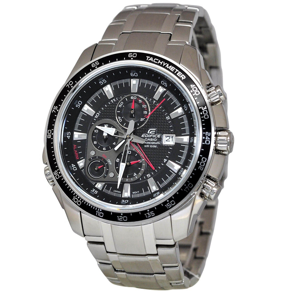 Casio Men's EF545D-1A Edifice Chronograph Stainless Steel Watch