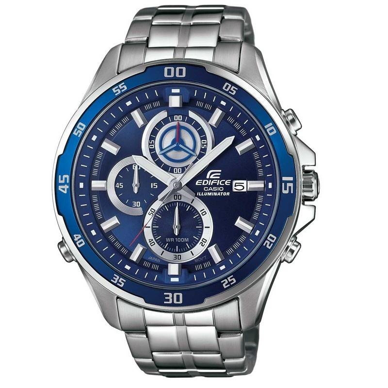 Casio Men's EFR547D-2A Edifice Chronograph Stainless Steel Watch