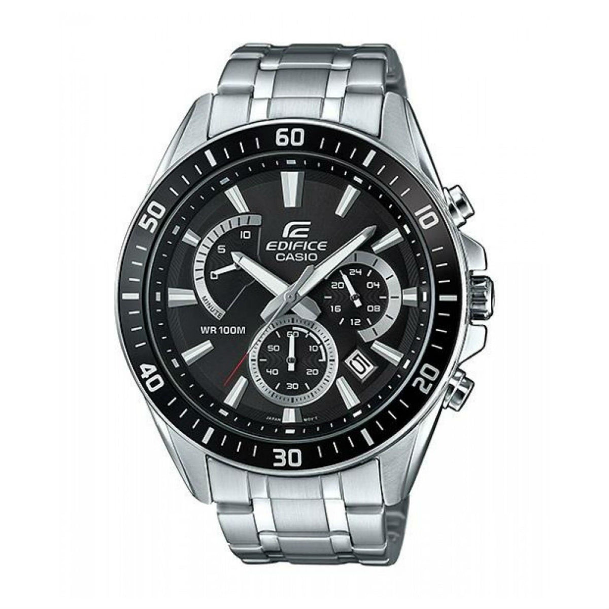 Casio Men's EFR552D-1A Edifice Chronograph Stainless Steel Watch