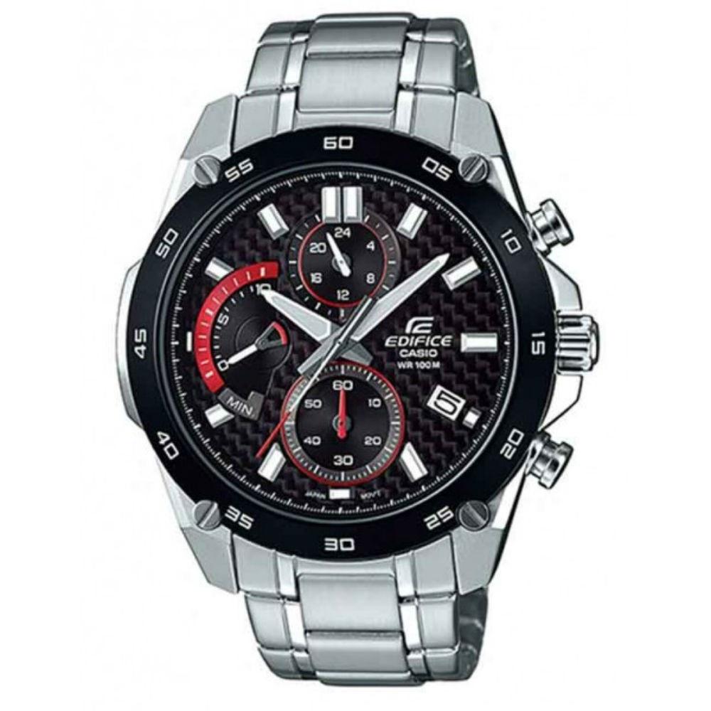 Casio Men's EFR557CDB-1A Edifice Chronograph Stainless Steel Watch