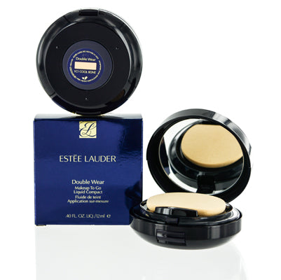 Estee Lauder Double Wear Maekup To Go Liquid Compact 1C1 Cool Bone Sl. Dmg .4 Oz YPWN-66