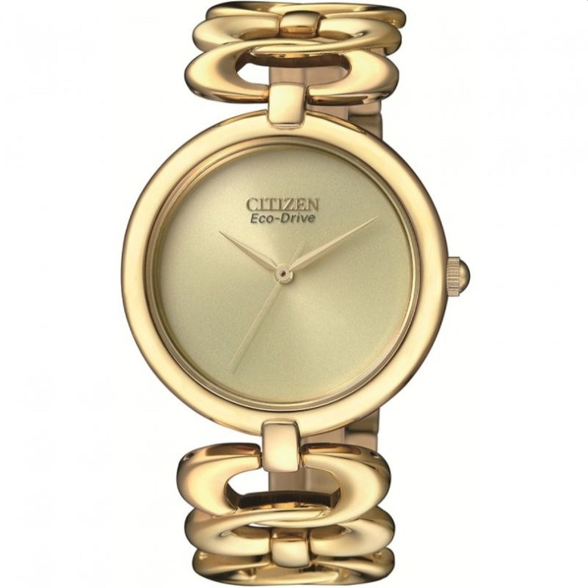 Citizen Women's EM0222-58P Eco-drive Gold-Tone Stainless Steel Watch