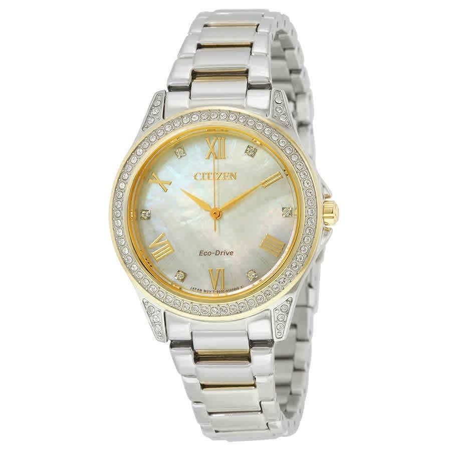 Citizen Women&#39;s EM0234-59D POV Two-Tone Stainless Steel Watch