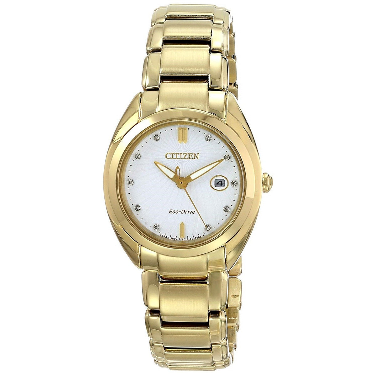 Citizen Women&#39;s EM0312-57A Celestial Gold-Tone Stainless Steel Watch