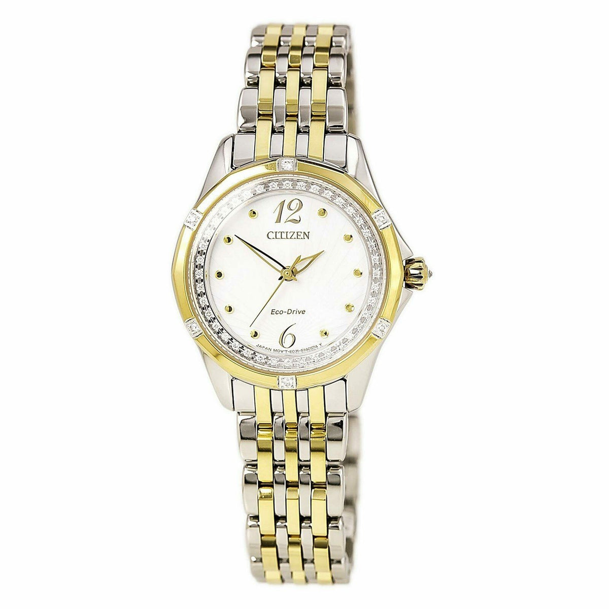Citizen Women&#39;s EM0374-50A Signature Versaille Two-Tone Stainless Steel Watch