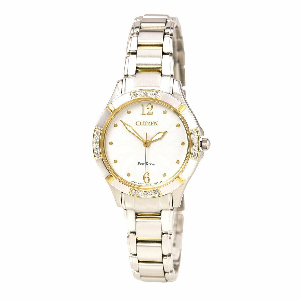 Citizen Women&#39;s EM0454-52A Silhouette Two-Tone Stainless Steel Watch