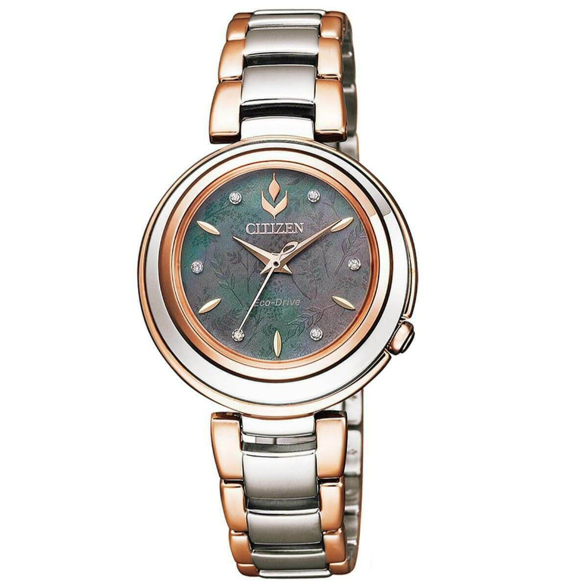 Citizen Women's EM0586-51Y Anna Diamond Two-Tone Stainless Steel  Watch
