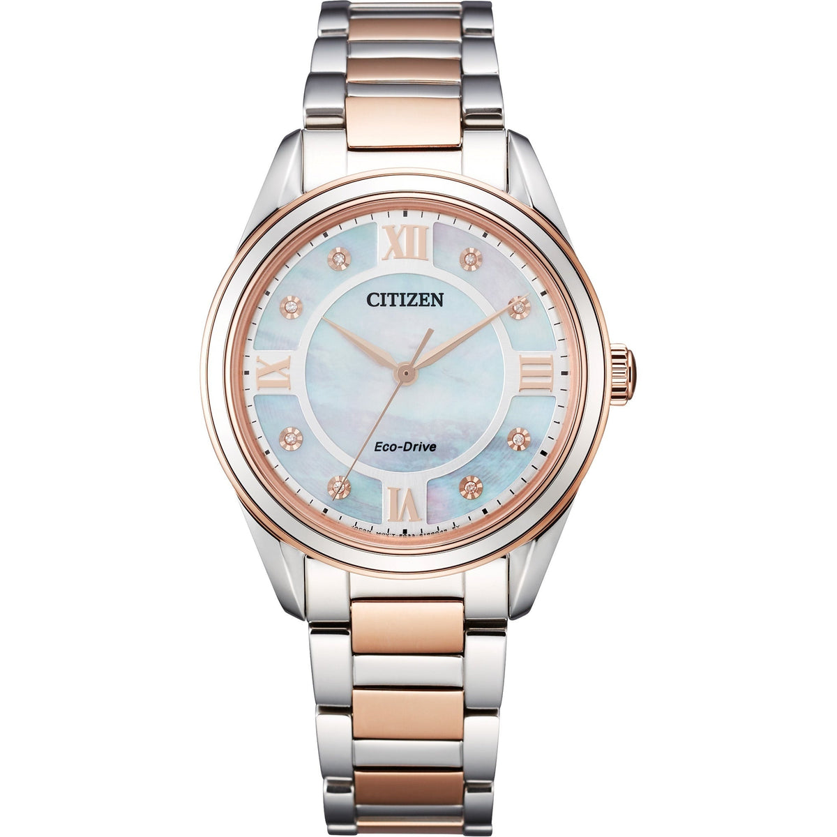 Citizen Women's EM0876-51D Arezzo Diamond Two-Tone Stainless Steel Watch