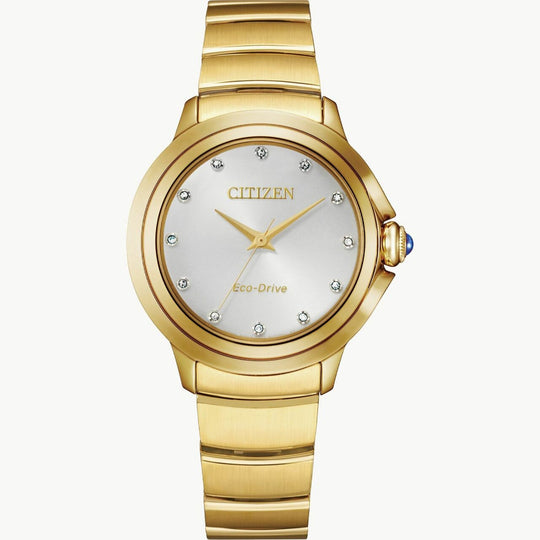 Citizen Women's EM0952-55A Ceci Gold-Tone Stainless Steel Watch