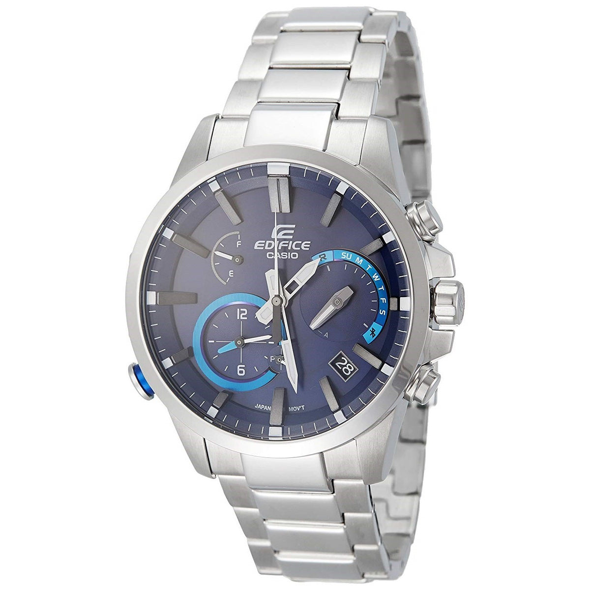 Casio Men's EQB700D-2A Edifice Stainless Steel Watch