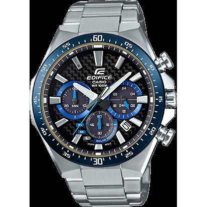 Casio Men's EQS800CDB-1BV Edifice Chronograph Stainless Steel Watch