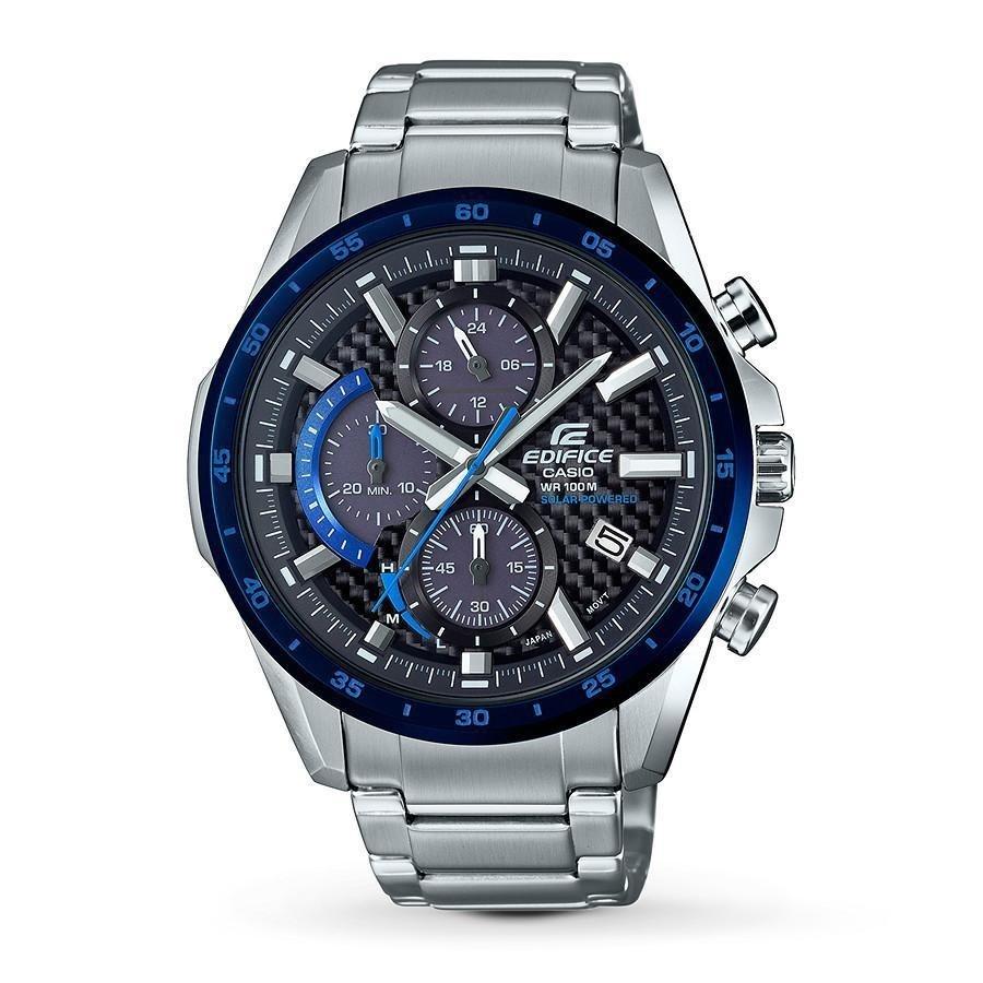 Casio Men's EQS900DB-2AV Edifice Chronograph Stainless Steel Watch