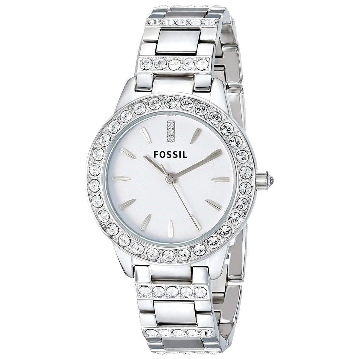 Fossil Women's ES2362 Jesse Crystal Stainless Steel Watch