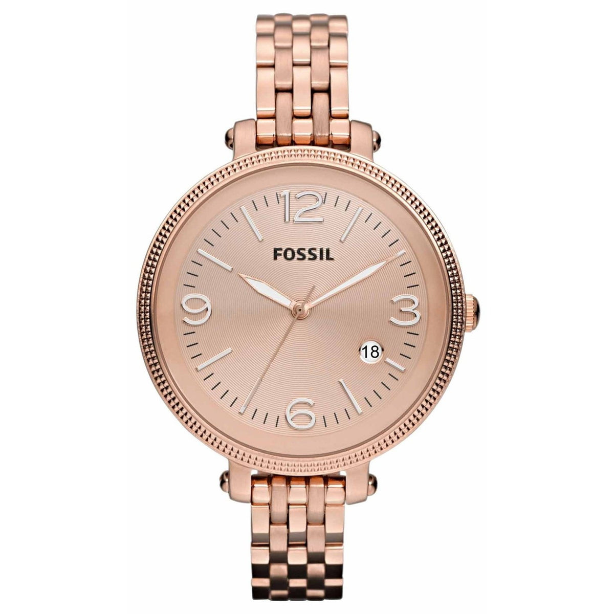 Fossil Women's ES3130 Rose-Tone Stainless Steel Watch