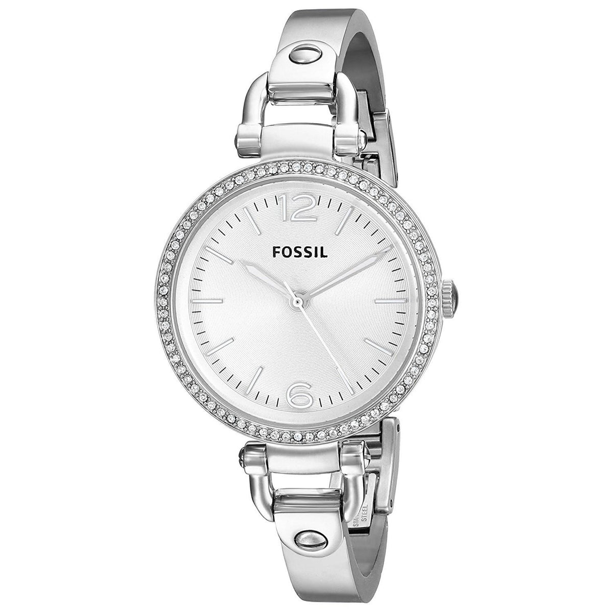 Fossil Women's ES3225 Georgia Glitz Crystal Stainless Steel Watch