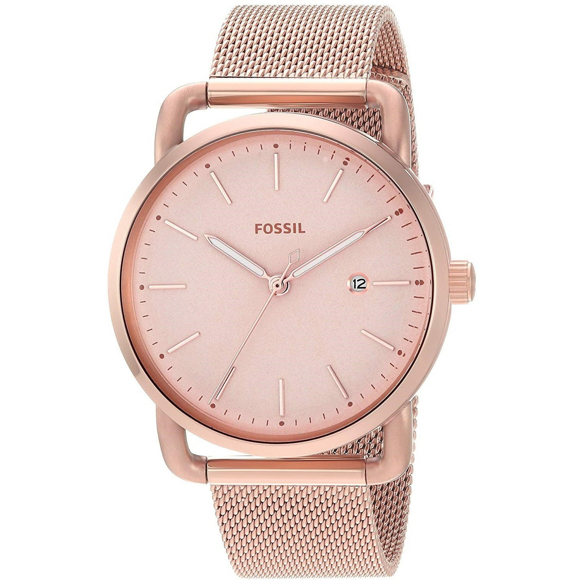 Fossil Women's ES4333 Commuter Rose Gold-Tone Stainless Steel Watch